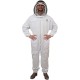 Humble Bee 411 Polycotton Beekeeping Suit with Fencing Veil