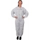 Humble bee 411 Polycotton Fencing Veil Beekeeping Suit, Arctic White