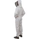 Humble bee 411 Polycotton Fencing Veil Beekeeping Suit, Arctic White