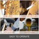 Happybuy Extraction Honeycomb Drum Spinner Beekeeping Equipment with Strainer, 3 Frame, Electric Honey Extractor