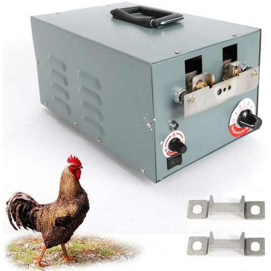 Gyheung 110V Auto Electric Debeaking Machine Chicken Chick Debeaker Cutting Equipment ，Quick Cutting Beak Machine Electric Chicken Poultry Debeaking Machine Farm 220-250W（USA Stock）