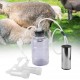 Milking Kit, 2L Household Electric Milking Machine with Vacuum-Pulse Pump and Suction Can, Portable Milker for Goat Cow Milking (Goat US Plug)