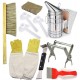 XIAOWANG Hive Tool, Beekeeping Tool Set 8 in1 Beekeeping Accessories Beatery Tool Set for Professional Beginner Beekeeper