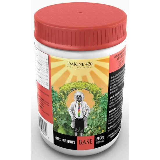 DaKine 420 Nitro Nutrients Base Indoor Plant Food 3-13-26 Fertilizer, 2,000g