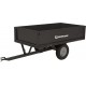 Strongway Steel ATV Trailer - 1200-Lb. Capacity, 17 Cu. Ft.