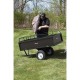 Strongway Steel ATV Trailer - 1200-Lb. Capacity, 17 Cu. Ft.