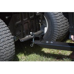 Strongway Steel ATV Trailer - 1200-Lb. Capacity, 17 Cu. Ft.