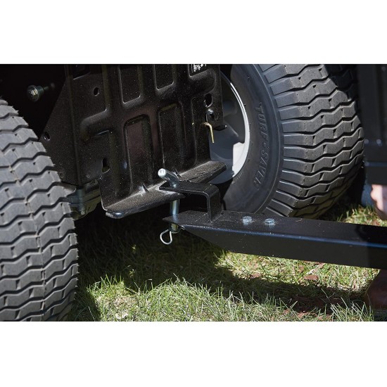 Strongway Steel ATV Trailer - 1200-Lb. Capacity, 17 Cu. Ft.