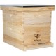 AliBees Bee Hive with 10 Medium &10 Deep Honeycomb Foundation Frames, Includes Cedarwood Frames & Foundation for Beekeeping(2 Layer)