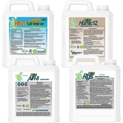 N-Ext Bio-Stimulant Liquid Fertilizer by Greene County Fertilizer - 4 Gallons - Humic Acid for Lawns - Sea Kelp - Root Growth Stimulant (RGS)