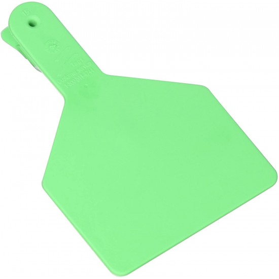 Z Tags 100 Count 1-Piece Blank Tags for Cows, Green