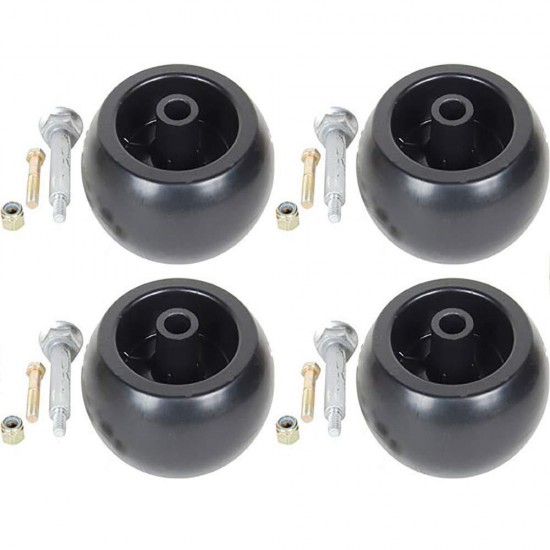 Pack of 4 Deck Wheel Replace Exmark with Hardware 210-455 103-7263 109-2098