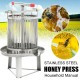 DYRABREST Bee Honey Press Small Manual Honey Extractor Wax Press Beekeeping Hand Tool Honey Rolling Mill Waxing Machine Honey Rolling Mill Stainless Steel for Beekeeper