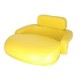 Seat 3-Piece Set Vinyl Yellow John Deere