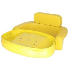 Seat 3-Piece Set Vinyl Yellow John Deere