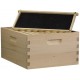 Amish Made in USA Complete Langstroth Bee Hive Includes Frames and Foundations (2 Deep, 3 Medium)