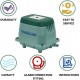 HI-BLOW (HP 80) Upgraded Liner Air Pump Pond Aeration Septic Aerator Low Power Consumption, Clean Oil-Less Air, Low Vibration, Low Sound Levels, Energy Efficiency