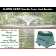 HI-BLOW (HP 80) Upgraded Liner Air Pump Pond Aeration Septic Aerator Low Power Consumption, Clean Oil-Less Air, Low Vibration, Low Sound Levels, Energy Efficiency