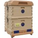 Apimaye Ergo Plus Langstroth Size Insulated Bee Hive Set [No Frames Included] (Orange)