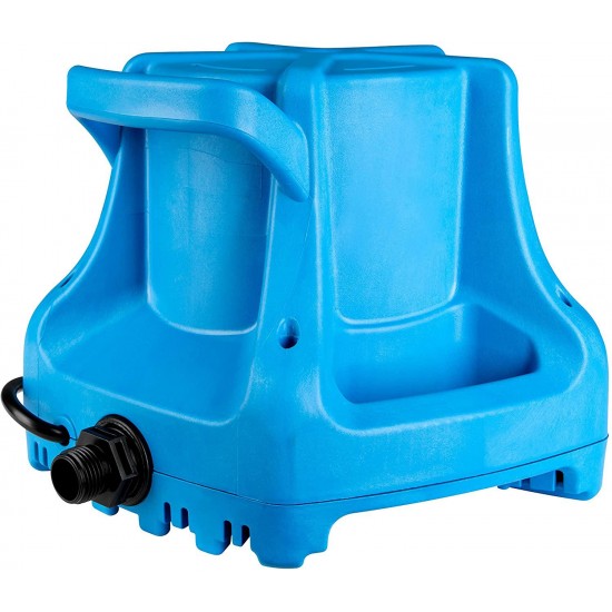 Little Giant 577301 APCP-1700 Automatic Swimming Pool Cover Submersible Pump, 1/3-HP, 115V, Blue