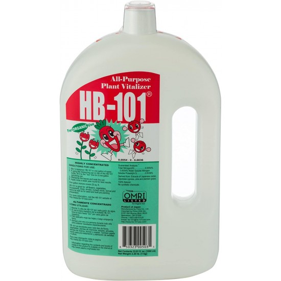 HB-101 Plant Vitalizer 1000 ml (33.8 fl oz) (2/Cs)