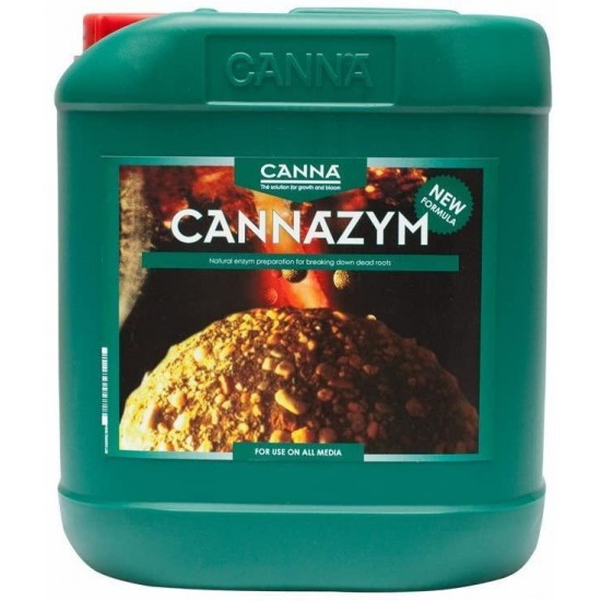 CANNA 5 L Cannazym Enzymatic Additive-for Grow & Bloom-0-2-1 NPK Ratio 9332005