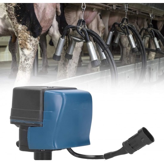 Milking Machine Pulsator, Durable Electric Pulsator, Plastic Saving Time for Farm Cow