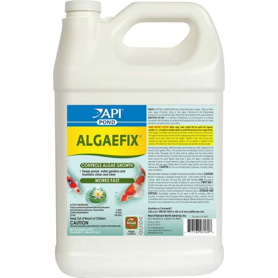 API Pond AlgaeFix, 1 Gallon, 2 Pack