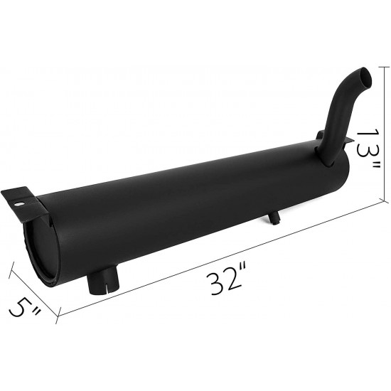 Mophorn 7100840 Muffler System for Bobcat Skid Steer Loader 751 753 763 773 7753 S130 S150 S160 S185 T140