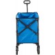 Sunjoy Odell Collapsible Folding Wagon Cart with Wheels, Blue