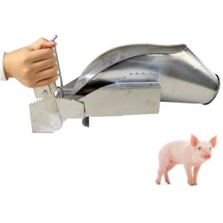 AZLZM Pig Castration Tool,Stainless Steel Livestock Bundle Fixation Bracket,Piglet Cutting Operating Table