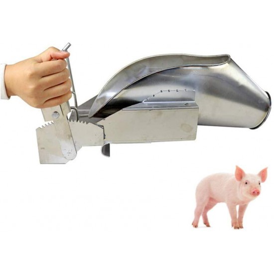 AZLZM Pig Castration Tool,Stainless Steel Livestock Bundle Fixation Bracket,Piglet Cutting Operating Table