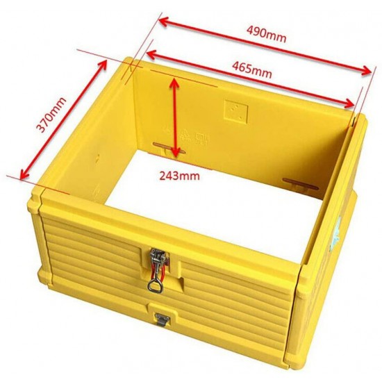 Thermo Beehive Plastic Insulated Bee Hive Set Thermo Beehive Box bee House [No Frames Included] (One Layer)