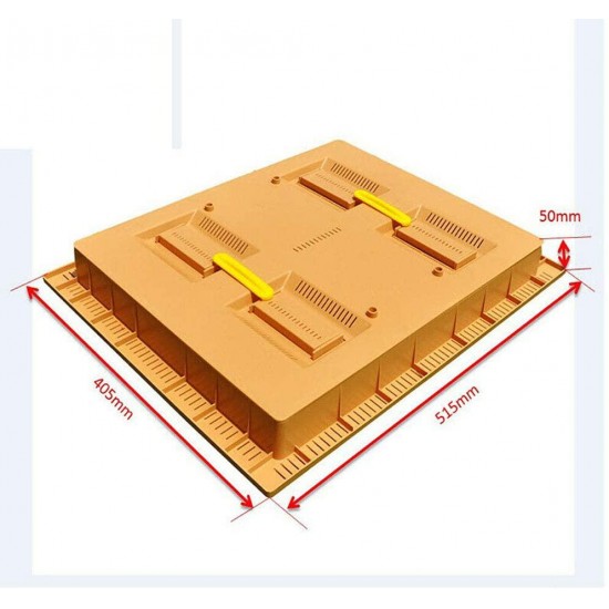 Thermo Beehive Plastic Insulated Bee Hive Set Thermo Beehive Box bee House [No Frames Included] (One Layer)