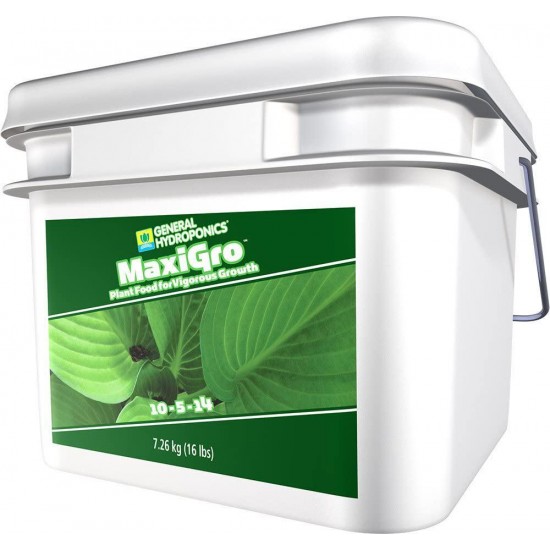 General Hydroponics MaxiGro Plant Food For Vigorous Growth, 16 lb