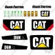 Caterpillar D6N XL Decal kit - Bulldozer Decals - 7 Year Vinyl Reproduction 2019