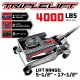 Powerbuilt 620422E Heavy Duty 4000 lb Triple Lift Jack