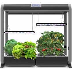 AeroGarden Farm 24Plus, w/Salad Bar Seed Kit, Black