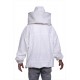 BEEATTIRE Ventilated Bee Jacket Round Hood - 3 Layer Mesh Ultra Vented Beekeeping Jacket Ventilated Beekeeper Jacket (5XL)