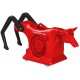 Roping Dummy on LED Wheels - Short GO - Red