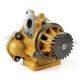 For Komatsu 6D125 Engine PC300-3 PC400-3 PC400-5 PC400-6 Water Pump 6151-61-1101