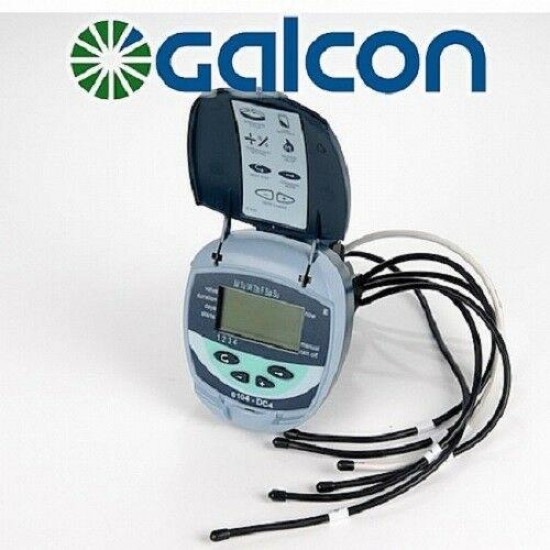 Galcon DC Irrigation Sprinkler Propagation Controller Valve 6 Solenoid Stations