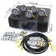 5 Gauge 24 Couplings Hydraulic Pressure Test Kit Quick Connector for CAT Komatsu