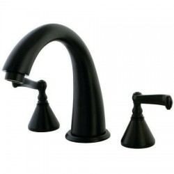 Kingston Brass KS2365FL Roman Two Handle Tub Filler Oil Rubbed Bronze