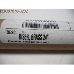 QTY = 10: Riser, Brass 24