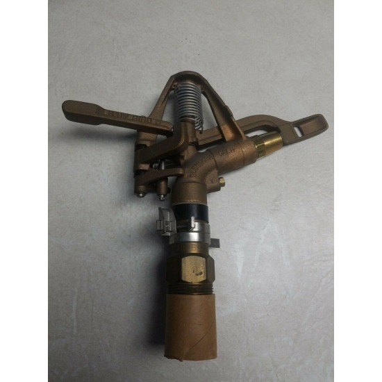 1 NOS Rainbird Brass Impact Sprinkler # 85E-HD Full/Part Circle