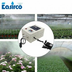 Greenhouse Humidity Cooling System 60pcs Nozzle Mist Maker Humidifier Controller