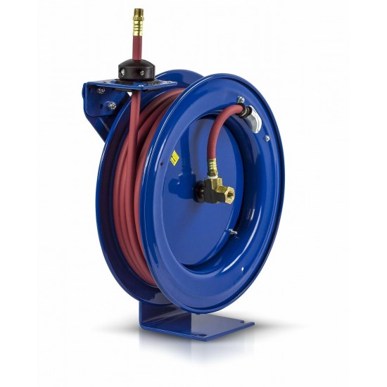 Coxreels P-lp-350 3/8in X 50ft 300 PSI Spring Retractable Low Pressure Hose Reel