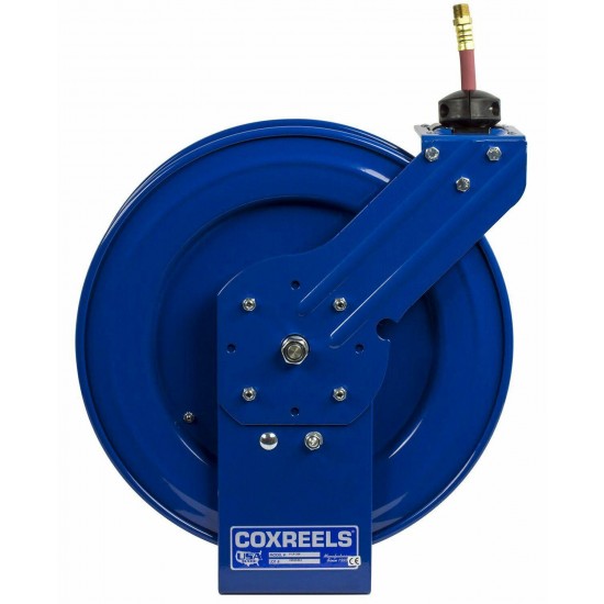 Coxreels P-lp-350 3/8in X 50ft 300 PSI Spring Retractable Low Pressure Hose Reel