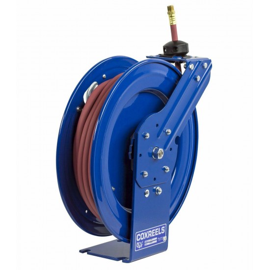 Coxreels P-lp-350 3/8in X 50ft 300 PSI Spring Retractable Low Pressure Hose Reel